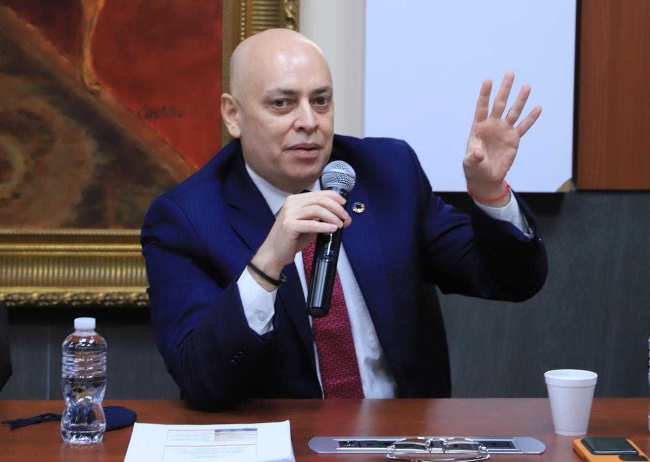 Vicepresidente Hugo Noé Pino hace un llamado al fiscal general para que se resuelva la problemática del MP